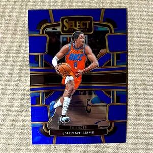 Jalen Williams 2023-2024 Panini Select Thunder OKC NBA Basketball Card #9